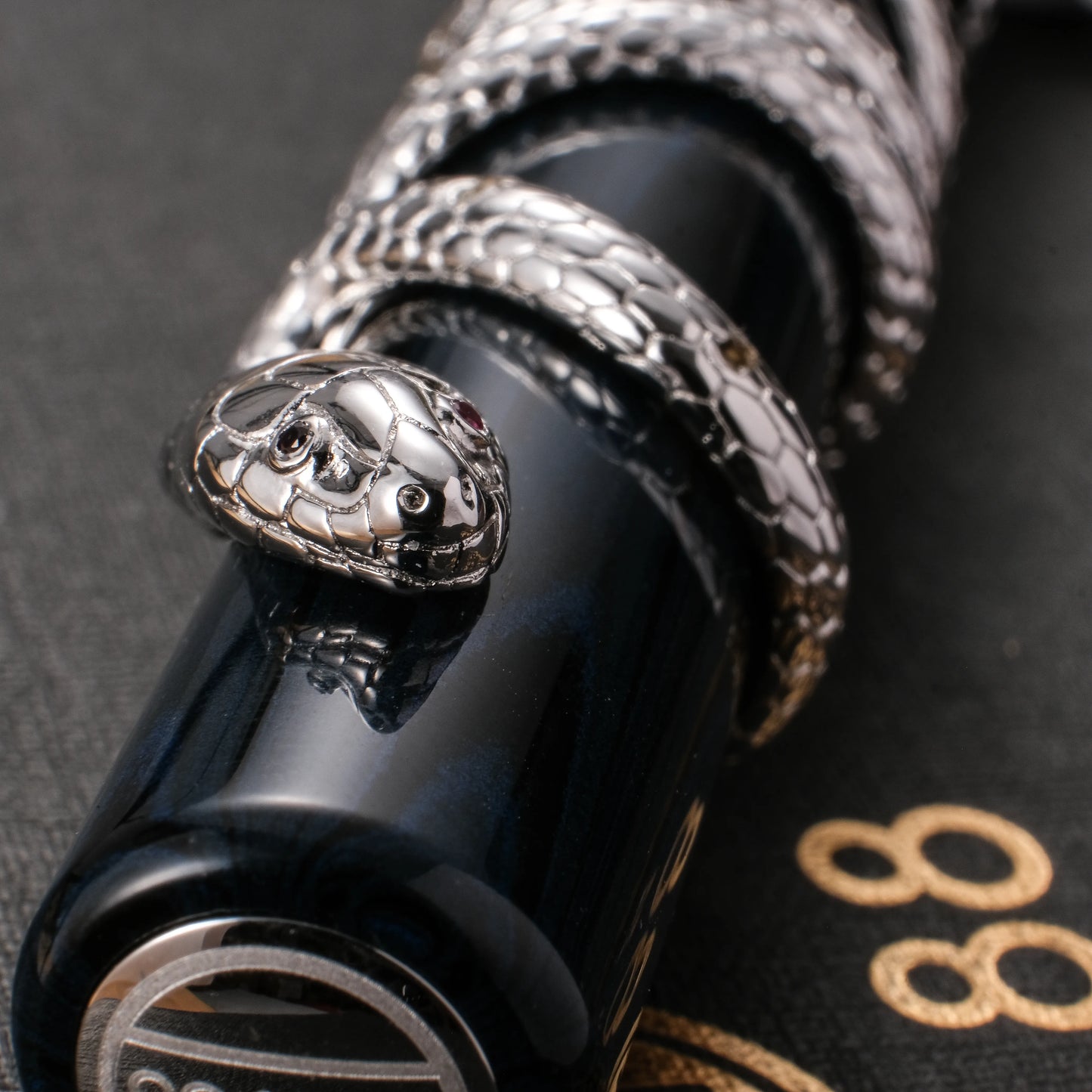 Opus 88 Zodiac Snake Fountain Pen