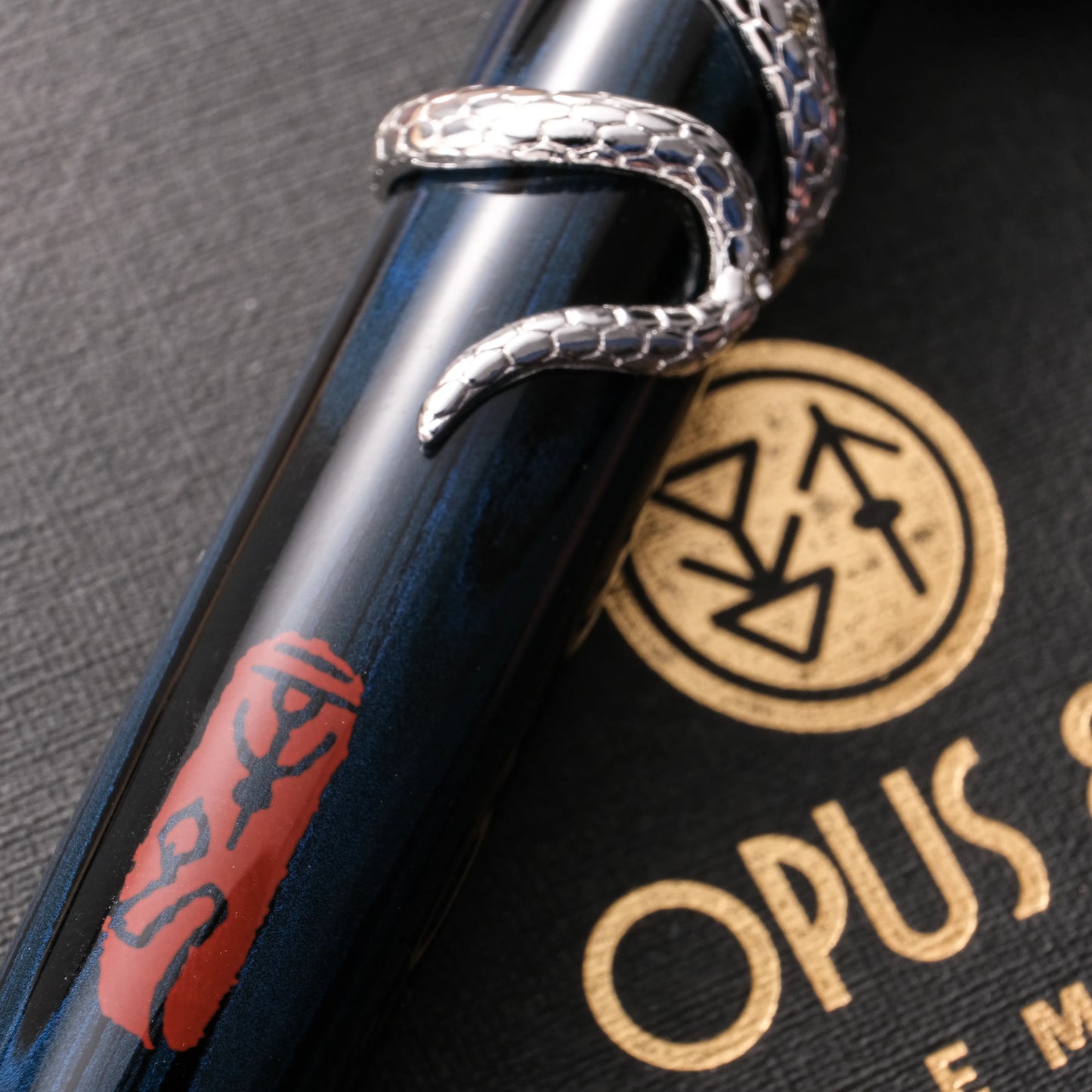 Opus 88 Zodiac Snake Fountain Pen
