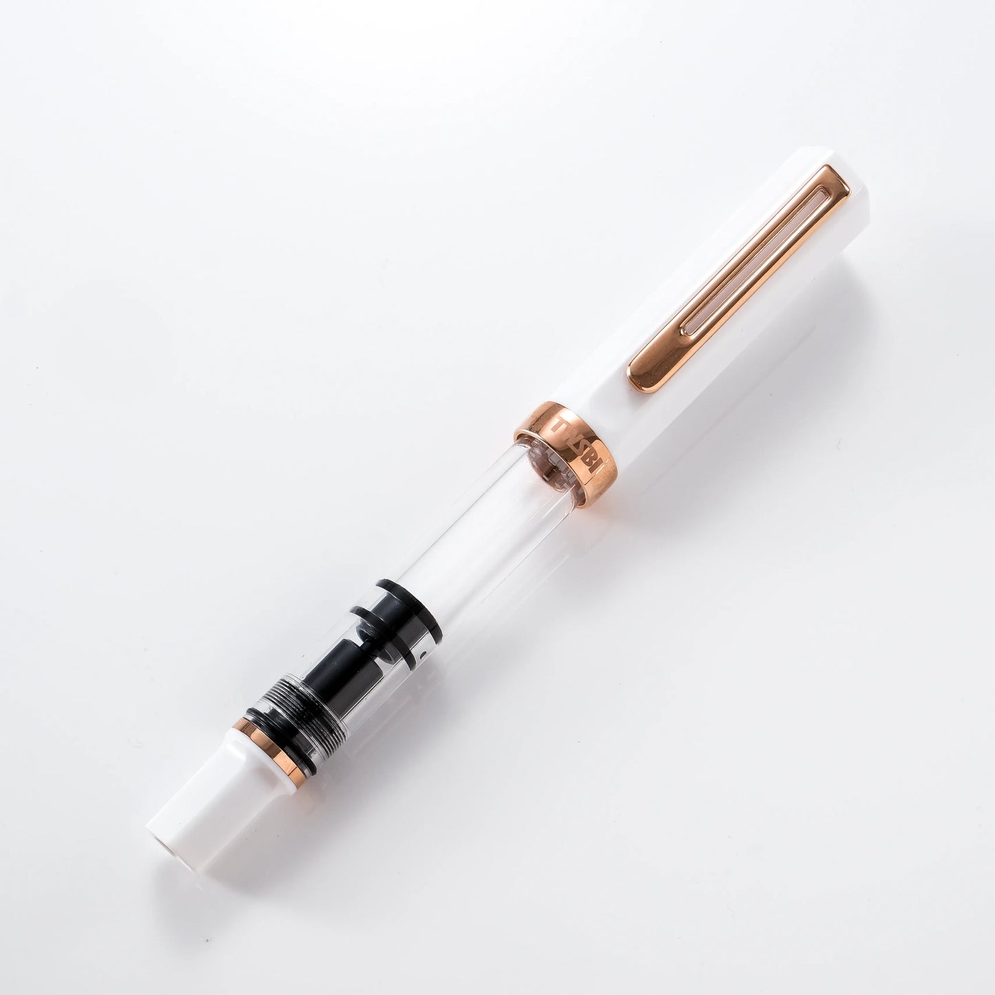 TWSBI ECO Fountain Pen - White with Rose Gold