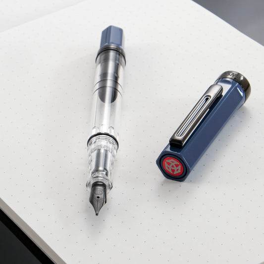 TWSBI ECO Fountain Pen - Slate Blue with Onyx