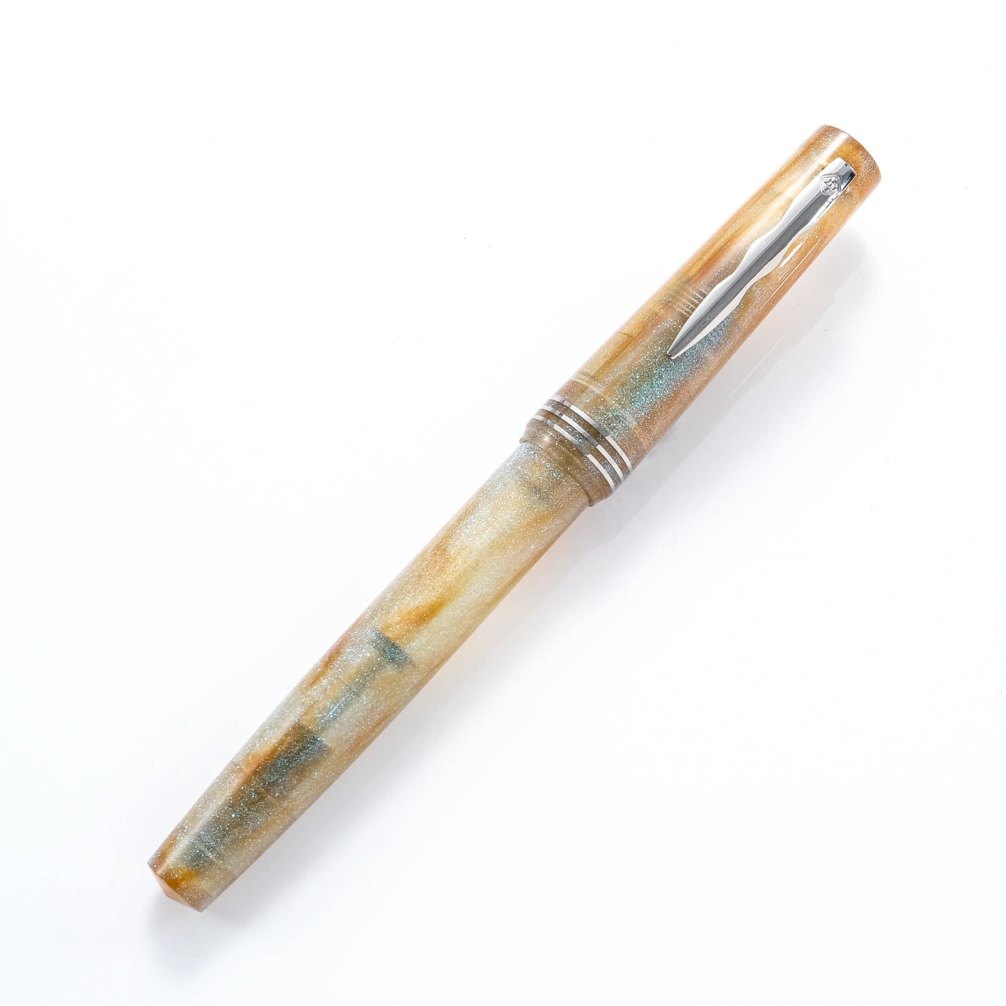 Cypress Urban Speedster Flash Gold Fountain Pen - Yellow