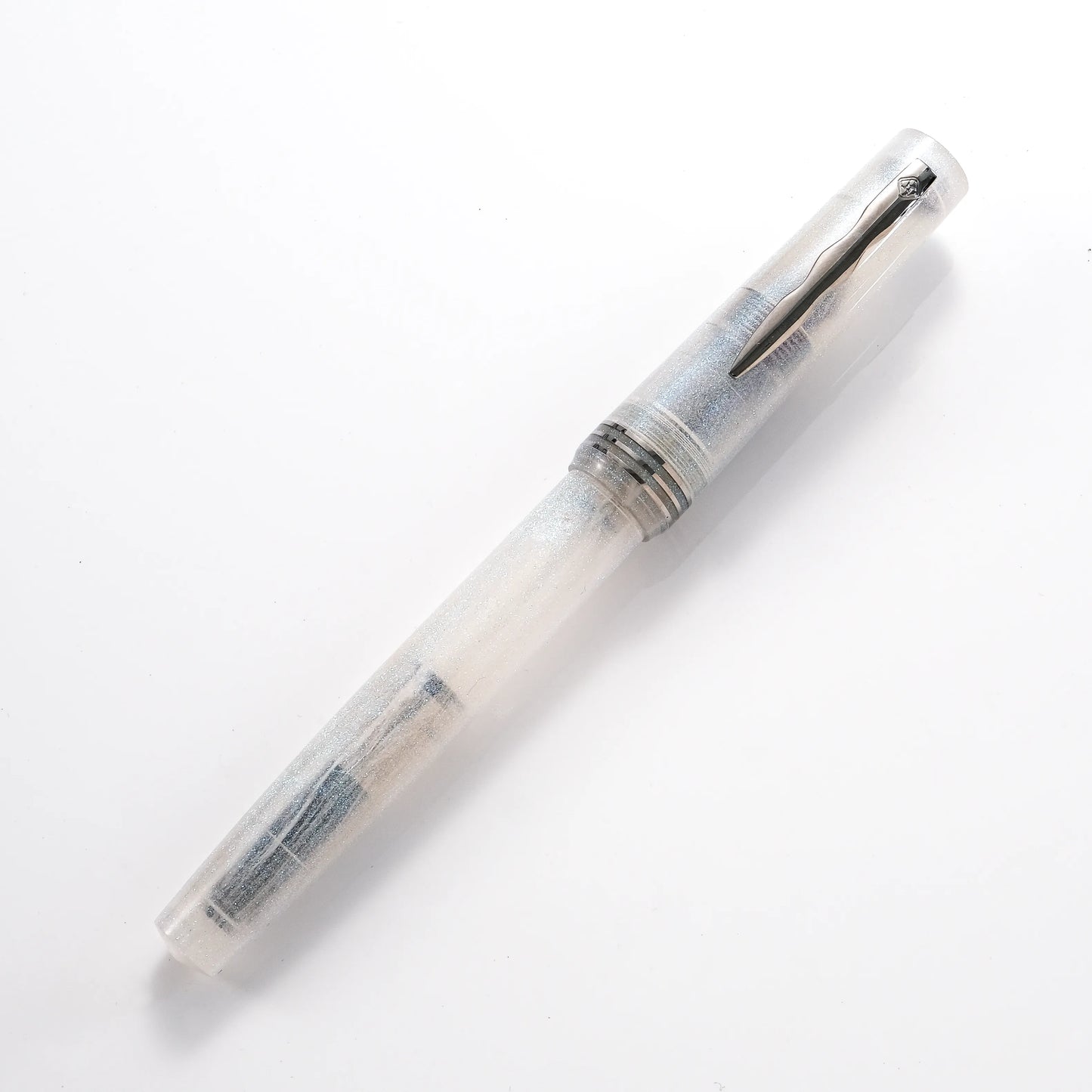 Cypress Urban Speedster Flash Gold Fountain Pen - White