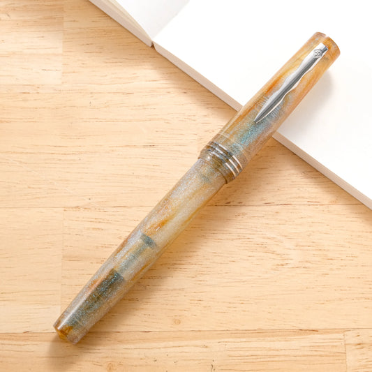 Cypress Urban Speedster Flash Gold Fountain Pen - Yellow