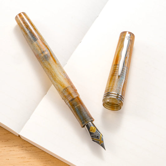 Cypress Urban Speedster Flash Gold Fountain Pen - Yellow