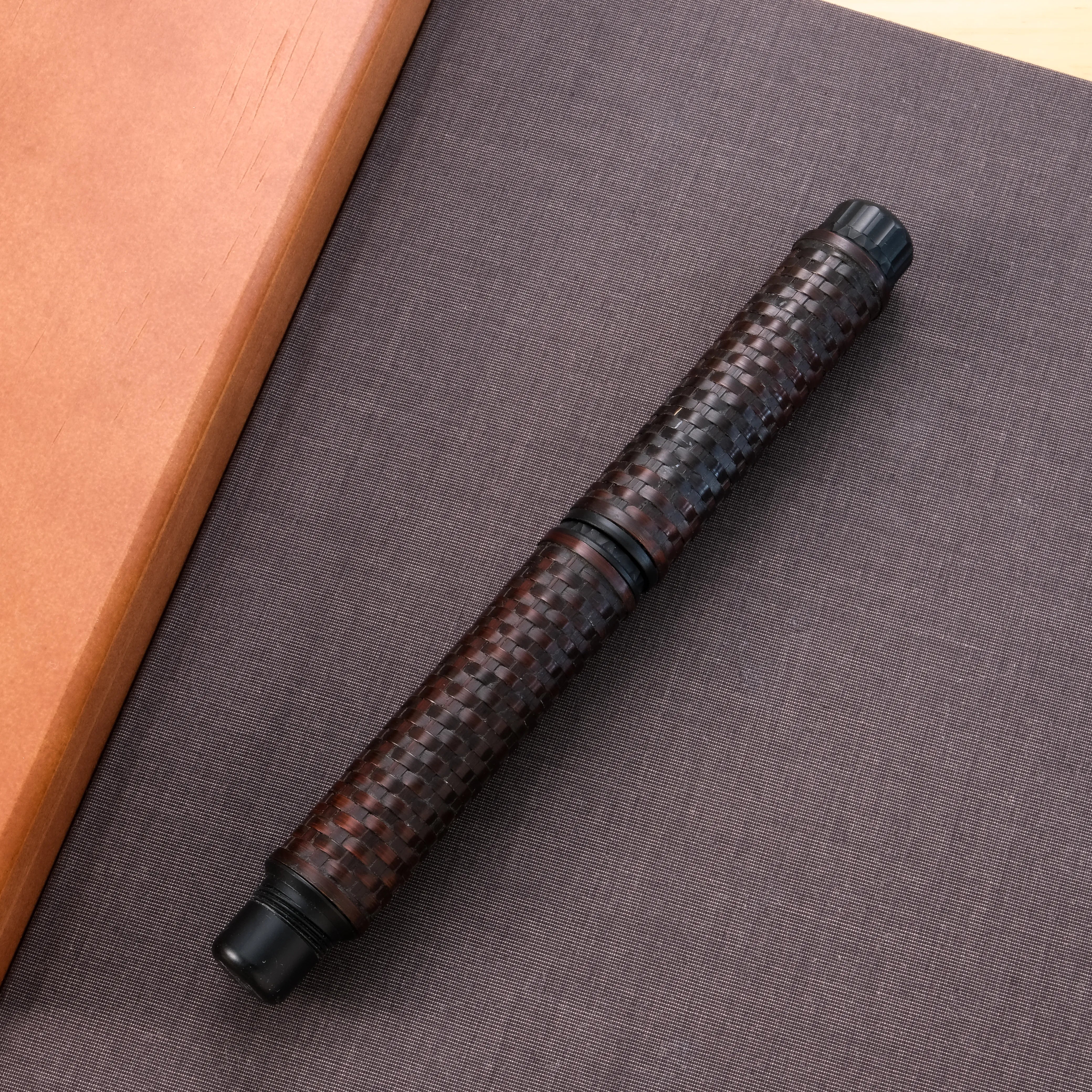 Platinum Izumo Takeami Bamboo Weaving Fountain Pen - Ankekushoku