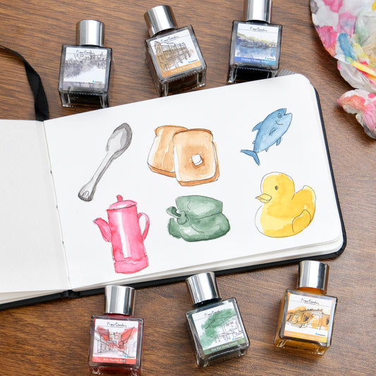 Pierre Cardin City Fantasy Street Inkasy Waterproof Ink - Dai Pai Dong Green