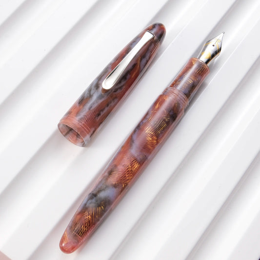 Cypress Colorful Fountain Pen - Krakatoa