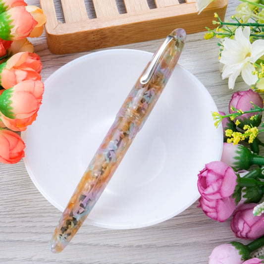Cypress Colorful Fountain Pen - Flower Garden