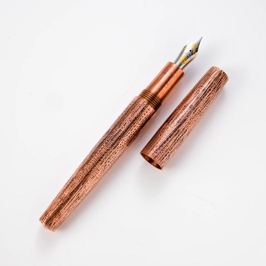 Cypress Metal Creation Fountain Pens – Copper Series, Vertical Cords