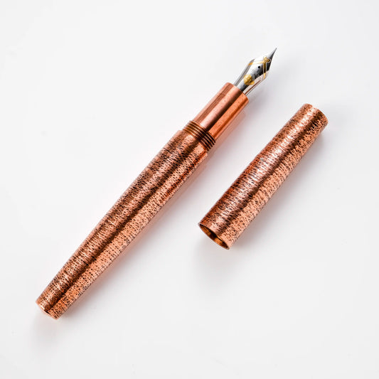Cypress Metal Creation Fountain Pens – Copper Series, Horizontal Cords