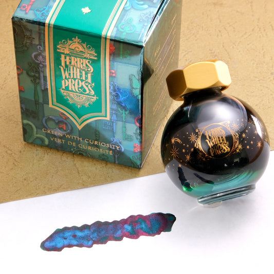 Ferris Wheel Press Ferritale Ink - Green with Curiosity