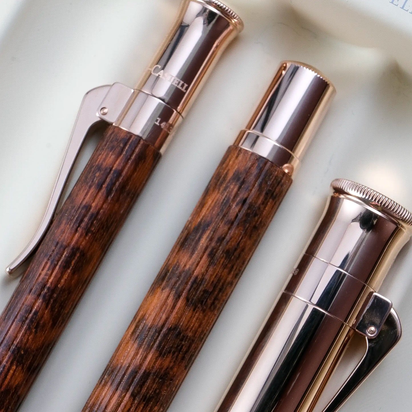 Graf von Faber-Castell Classic Fountain Pen: Snakewood Rose Gold (Limited Edition)
