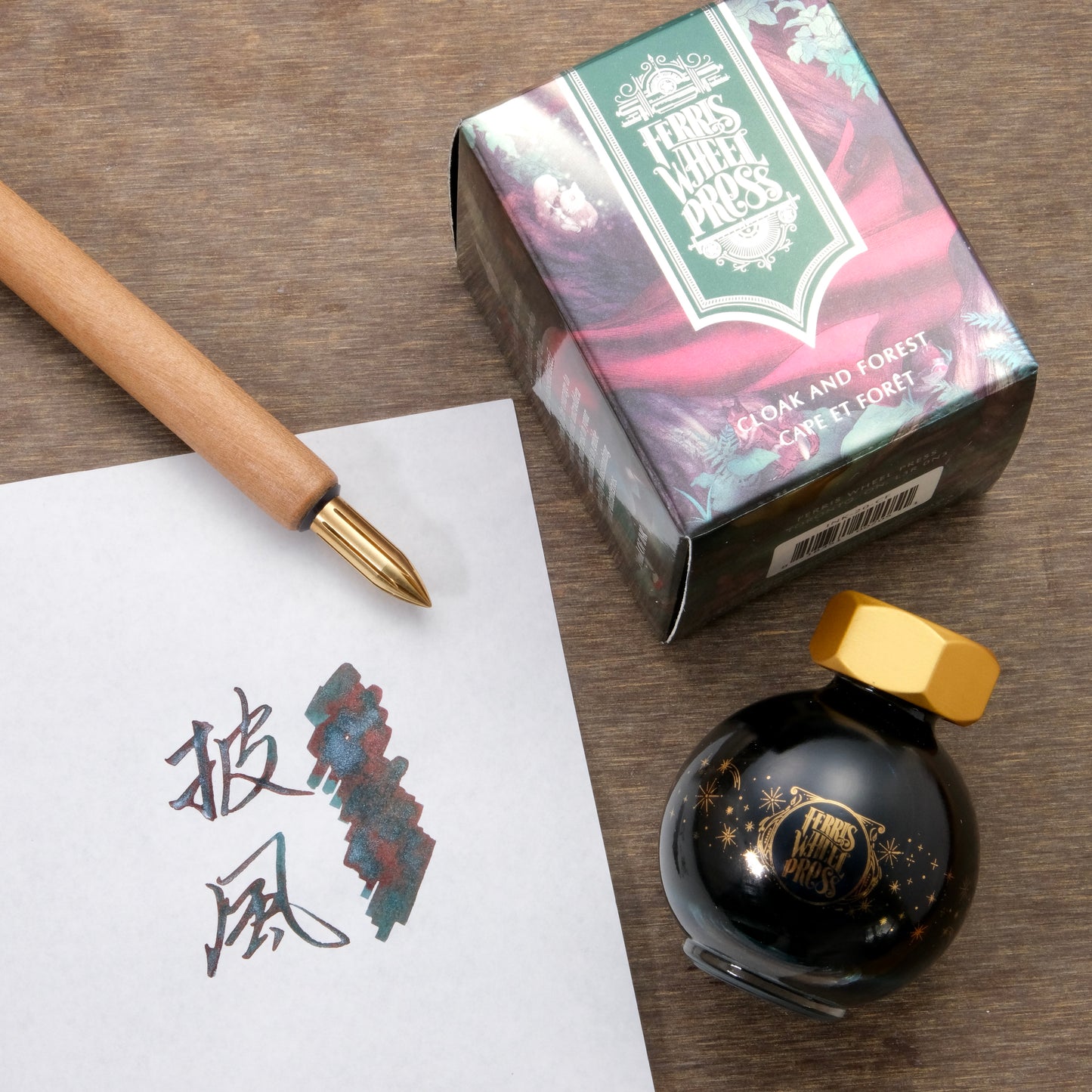 Ferris Wheel Press Ferritale Ink - Cloak and Forest