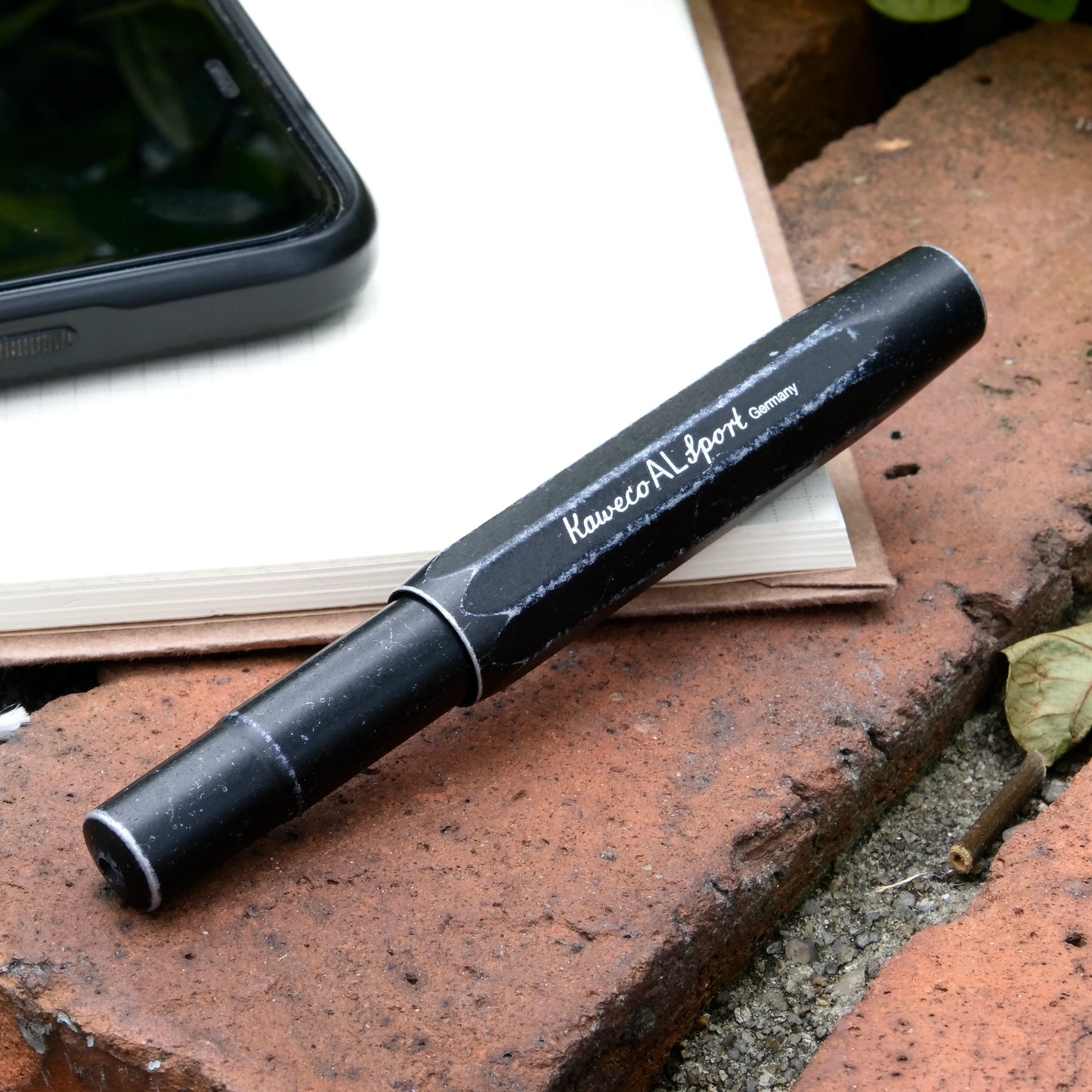 Kaweco AL Sport Fountain Pen - Stonewashed Black