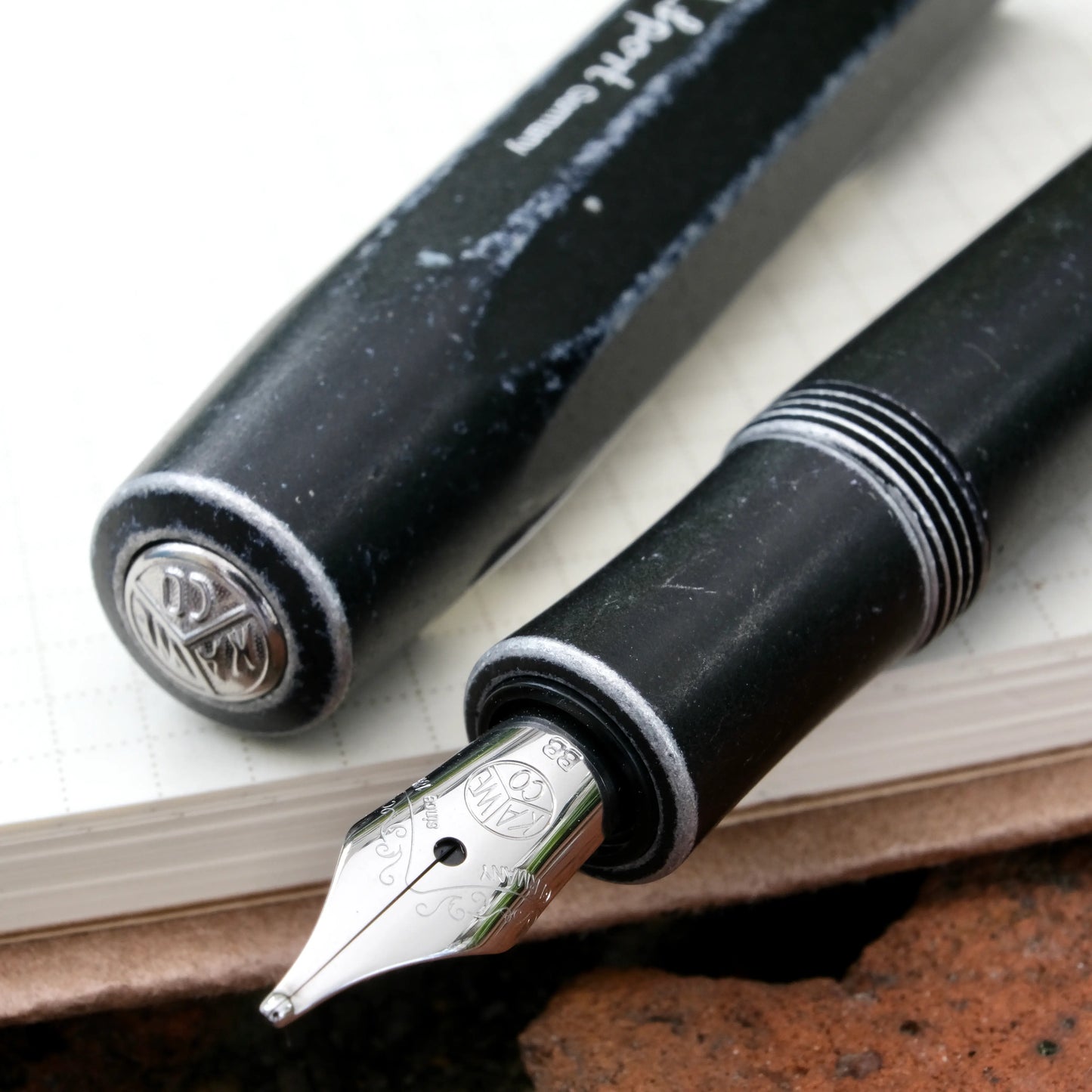 Kaweco AL Sport Fountain Pen - Stonewashed Black