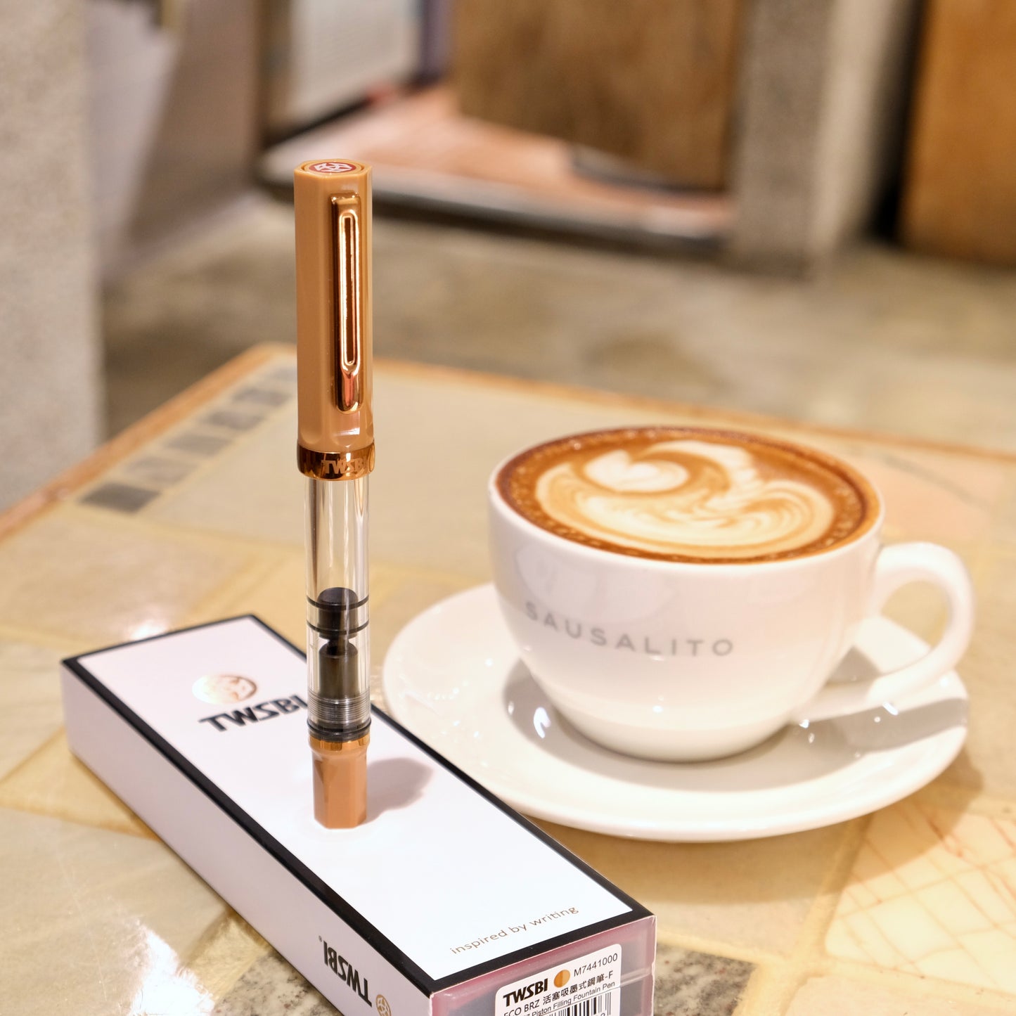 TWSBI ECO Fountain Pen - Caffe Bronze