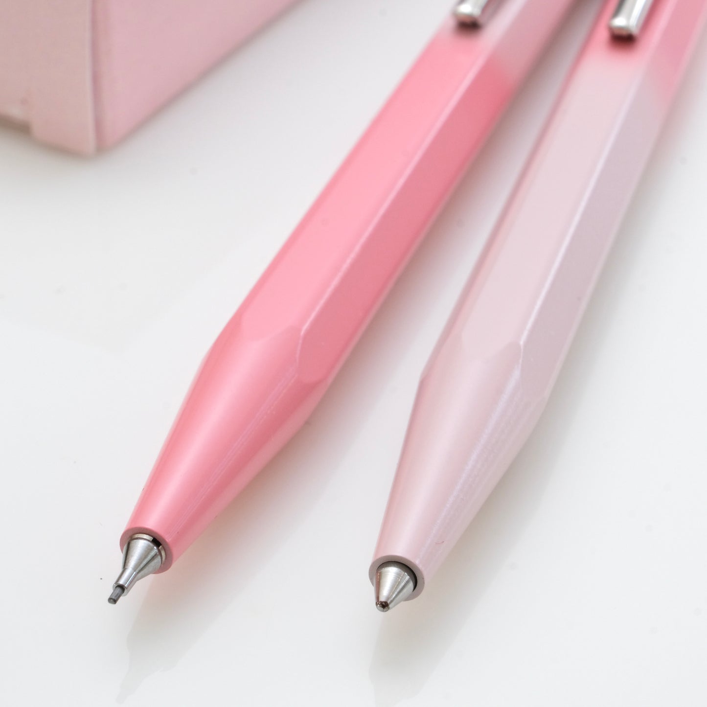 Caran d'Ache 849+844 Ballpoint Pen and Mechanical Pencil Set - Sakura (Special Edition)