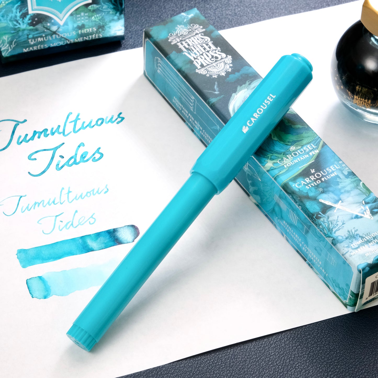 Ferris Wheel Press Carousel Fountain Pen - Tumultuous Tides