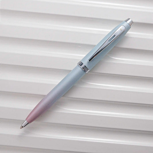 Sheaffer 100 Expressions Blue and Pink Pearlized Gradient Ballpoint Pen