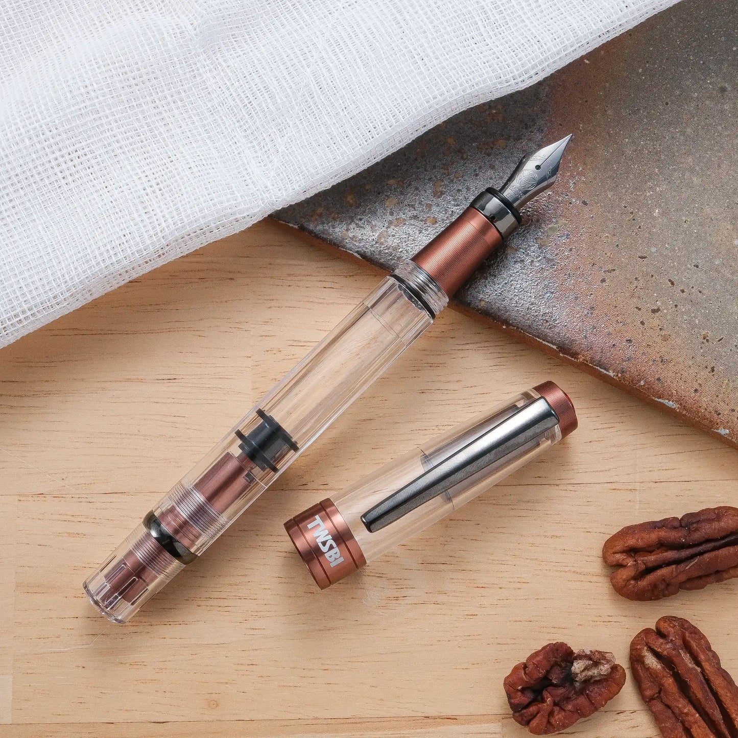 TWSBI Diamond 580ALR Fountain Pen - Affogato with Onyx