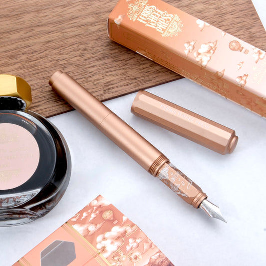 Ferris Wheel Press Aluminum Carousel Fountain Pen - Terracotta Canyon (Limited Edition)