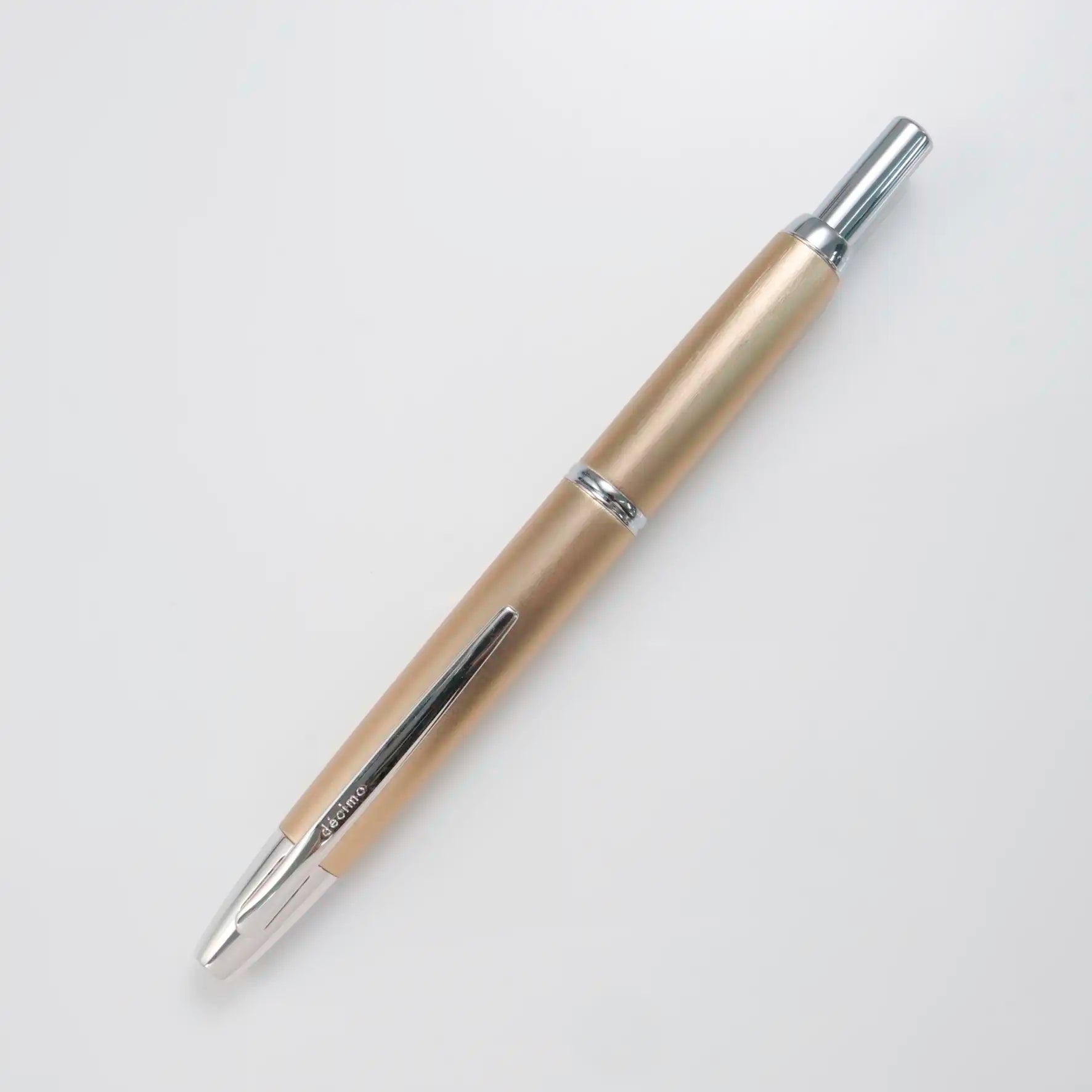 Pilot Capless Decimo 2020 Limited Edition Fountain Pen - Champagne