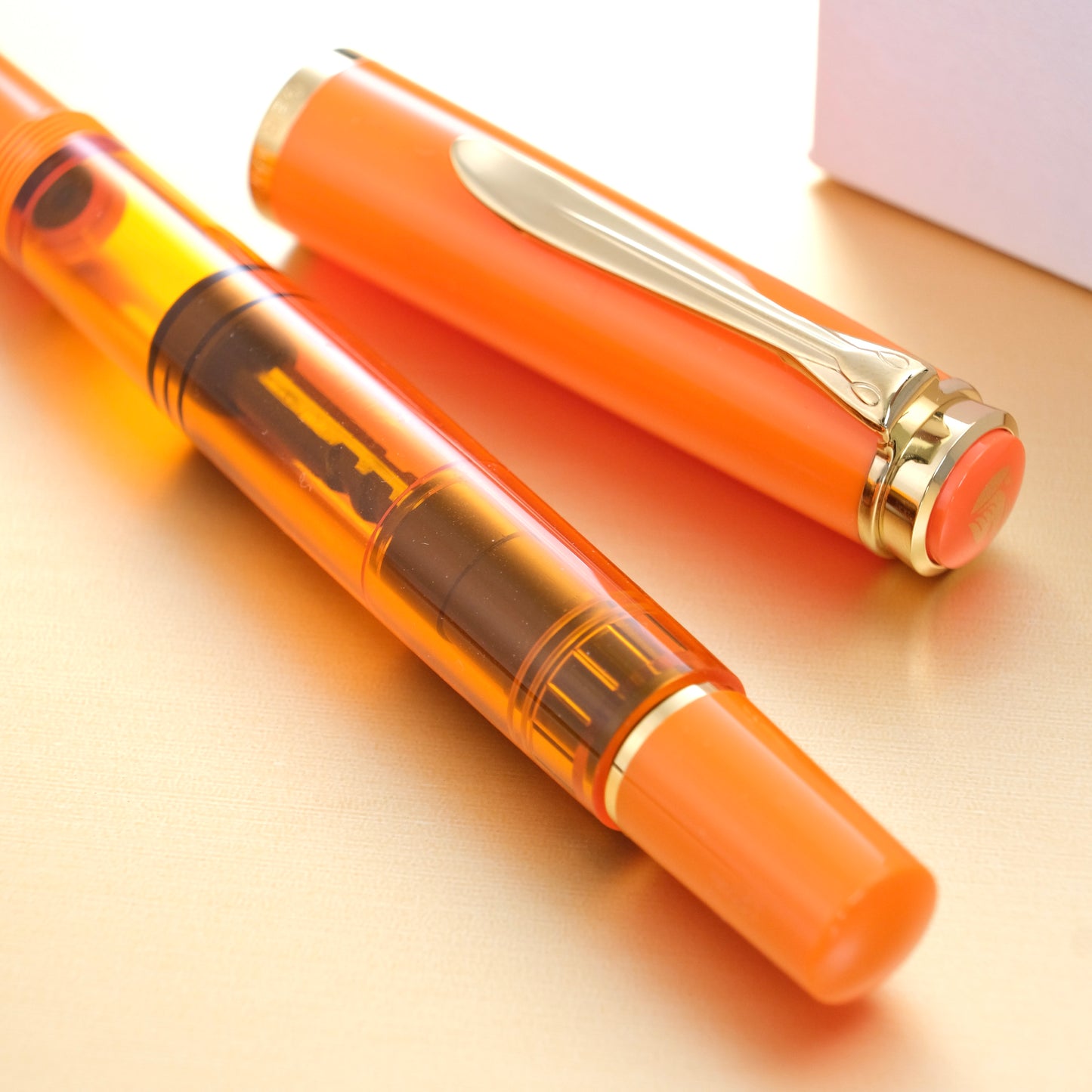 Pelikan M200 Fountain Pen - Orange Delight (2024 Limited Edition)