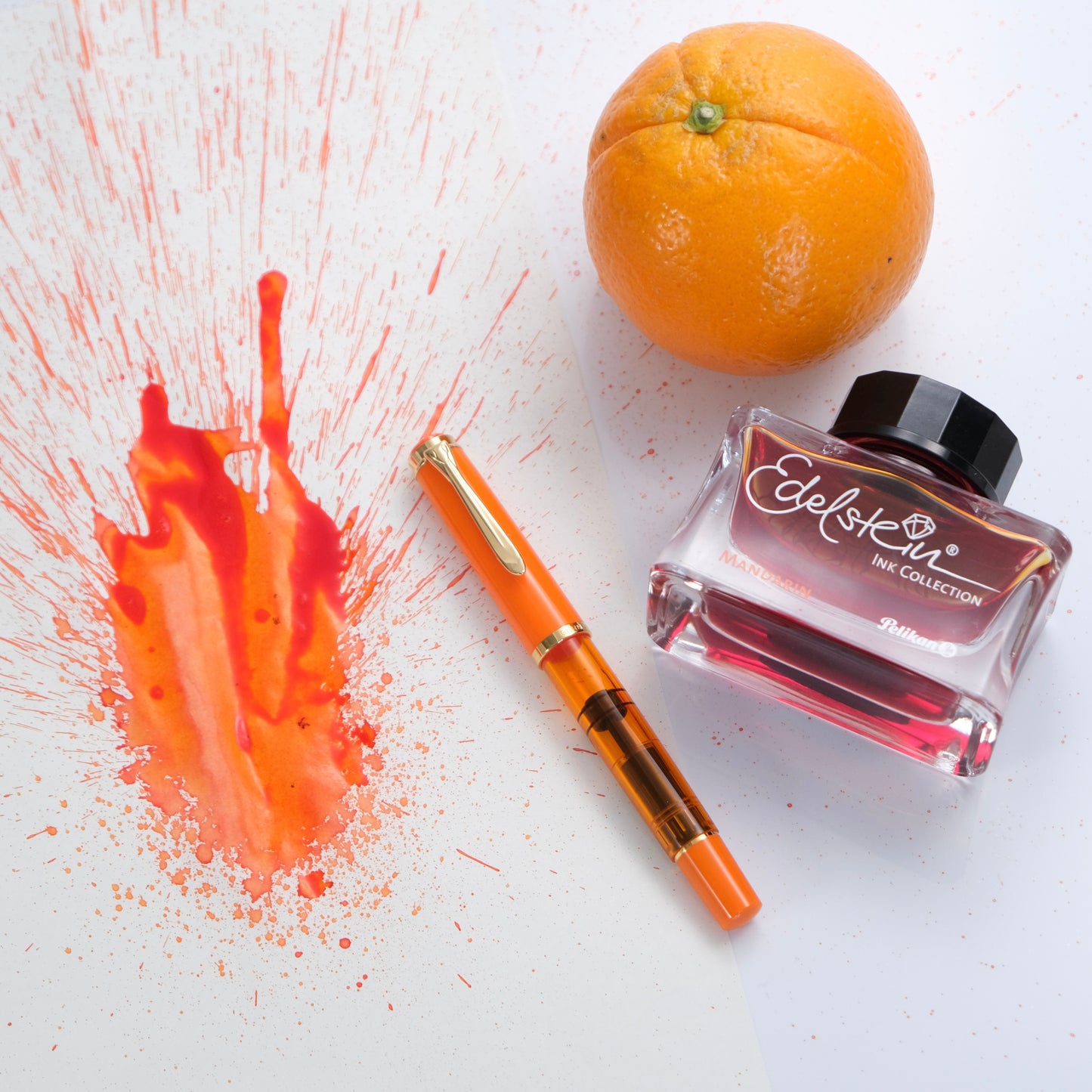 Pelikan M200 Fountain Pen - Orange Delight (2024 Limited Edition)