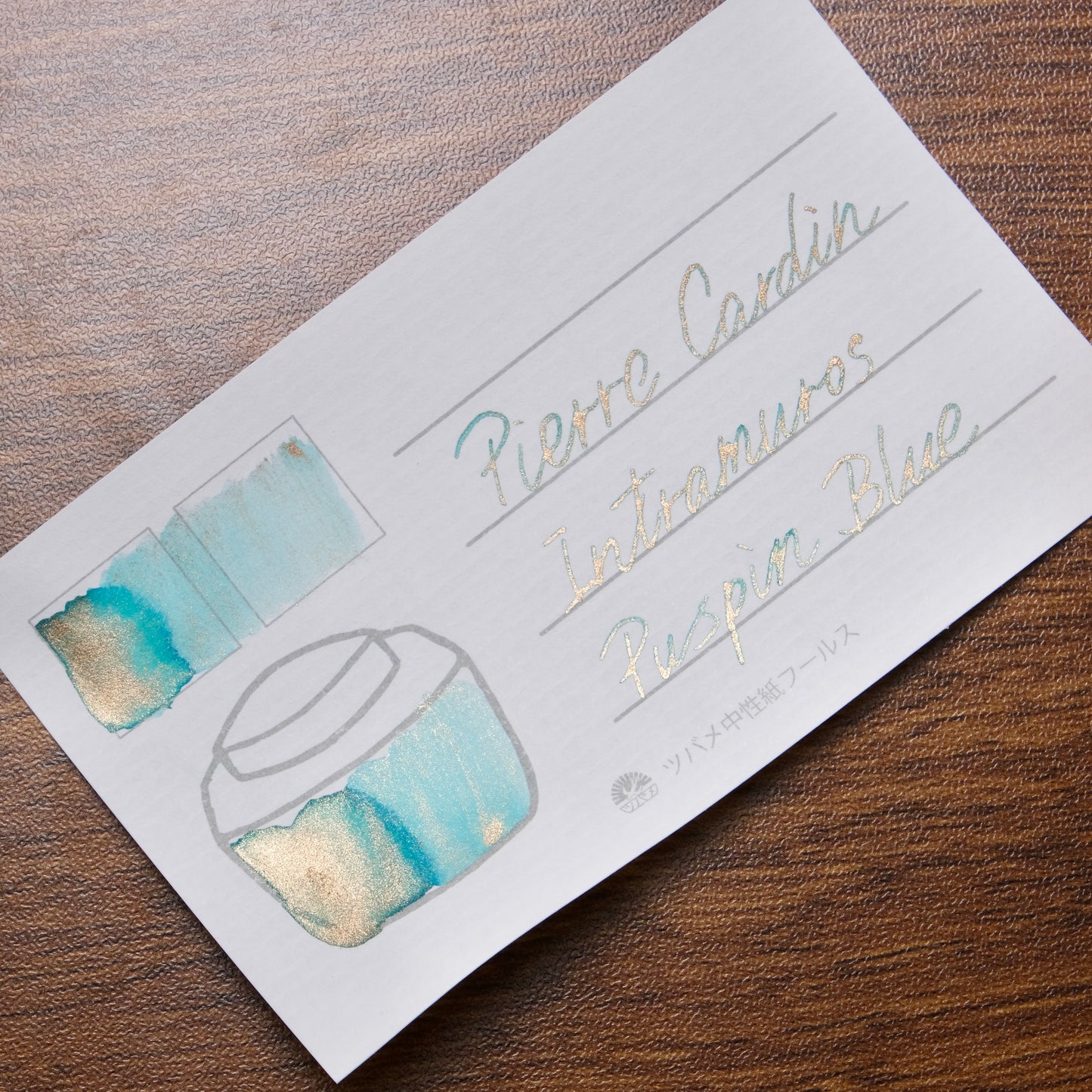 Pierre Cardin Colours of Explorers Shimmering Ink - Intramuros Puspin Blue