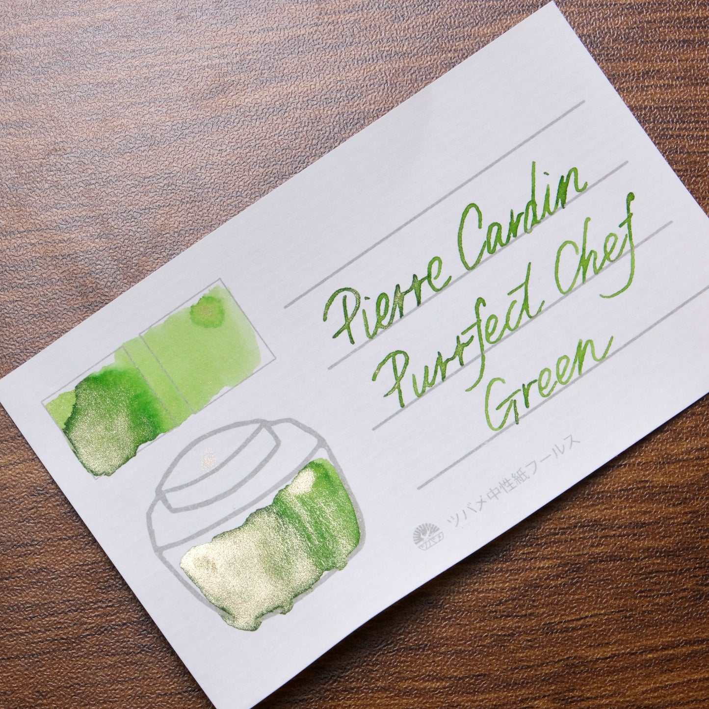 Pierre Cardin Colours of Explorers Shimmering Ink - Purrfect Chef Green