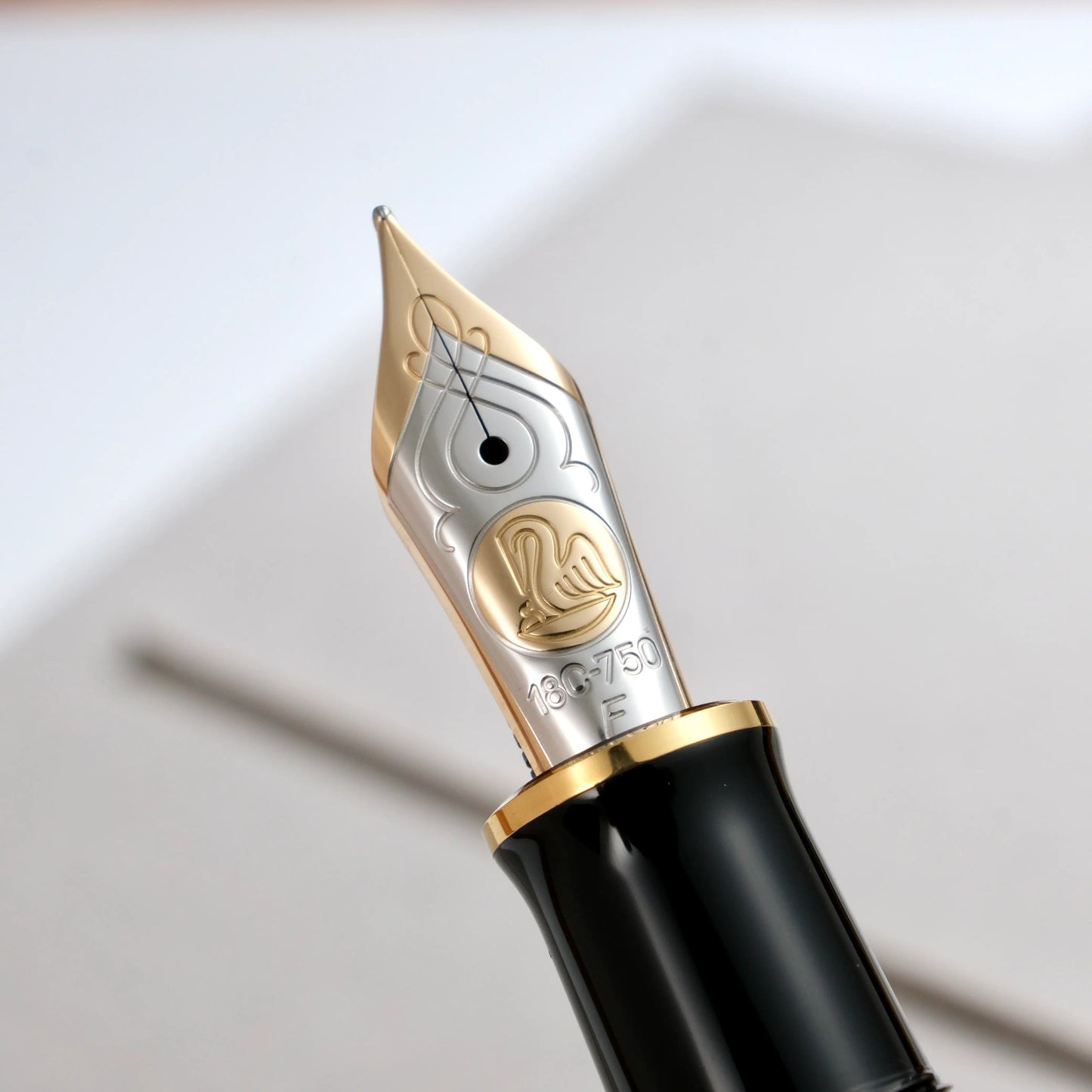 Pelikan M600 Fountain Pen - Black & Red