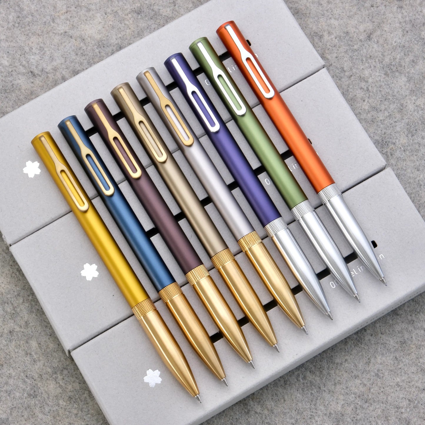 SAKURA craft_lab 007 Aluminum Gel Ink Pen - Orange