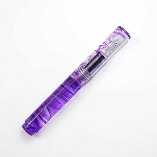 Teranishi Chemical Industry Guitar Glass Pen - Aqua Purple