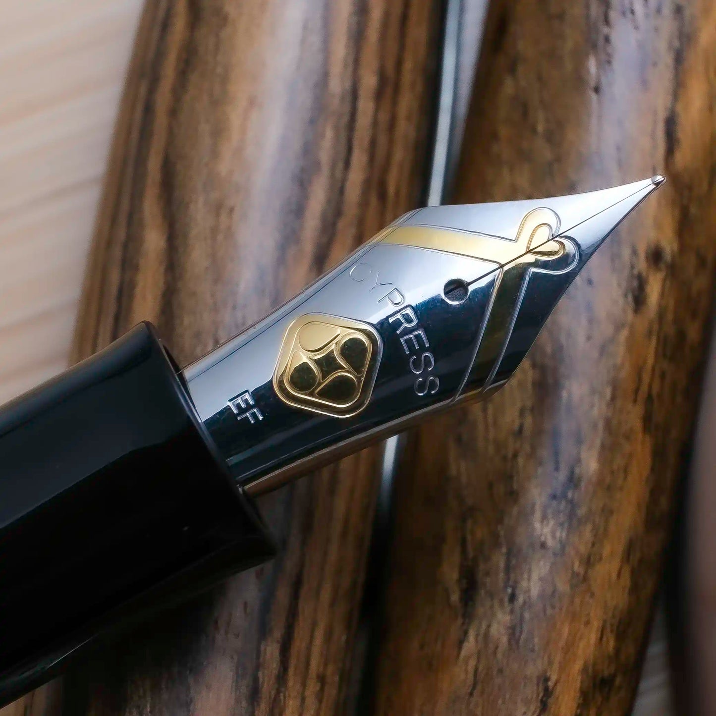 Cypress Midas Touch (Cigar) Fountain Pen - Bocote