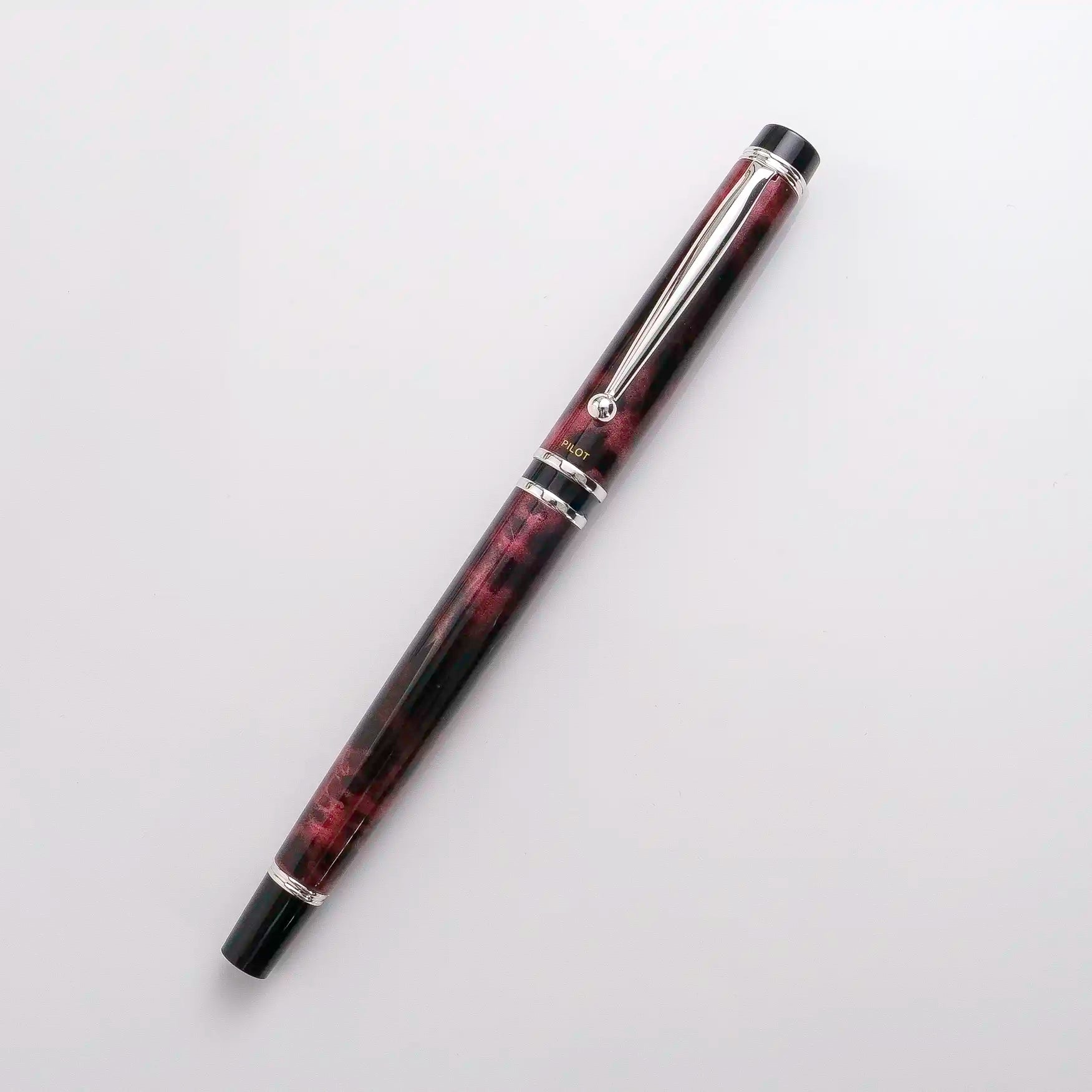 Pilot Grance Fountain Pen - Marble Red – Muze Pens