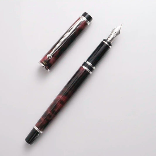 Pilot Grance Fountain Pen - Marble Red