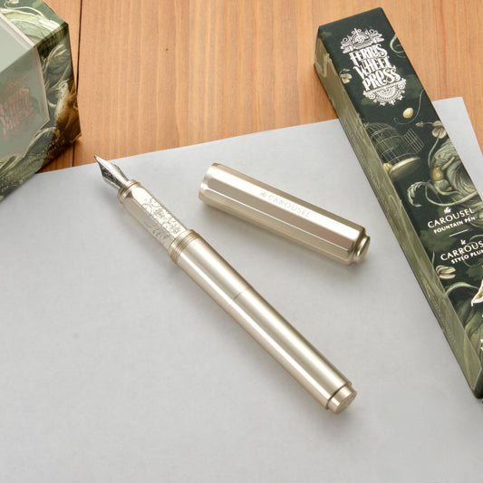 Ferris Wheel Press Aluminum Carousel Fountain Pen - Brilliant Beanstalk (Limited Edition)