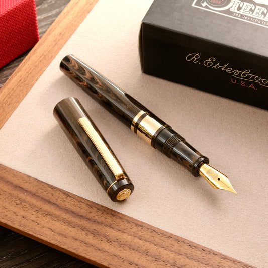 Esterbrook Model J Ebonite Fountain Pen - Antique Rose