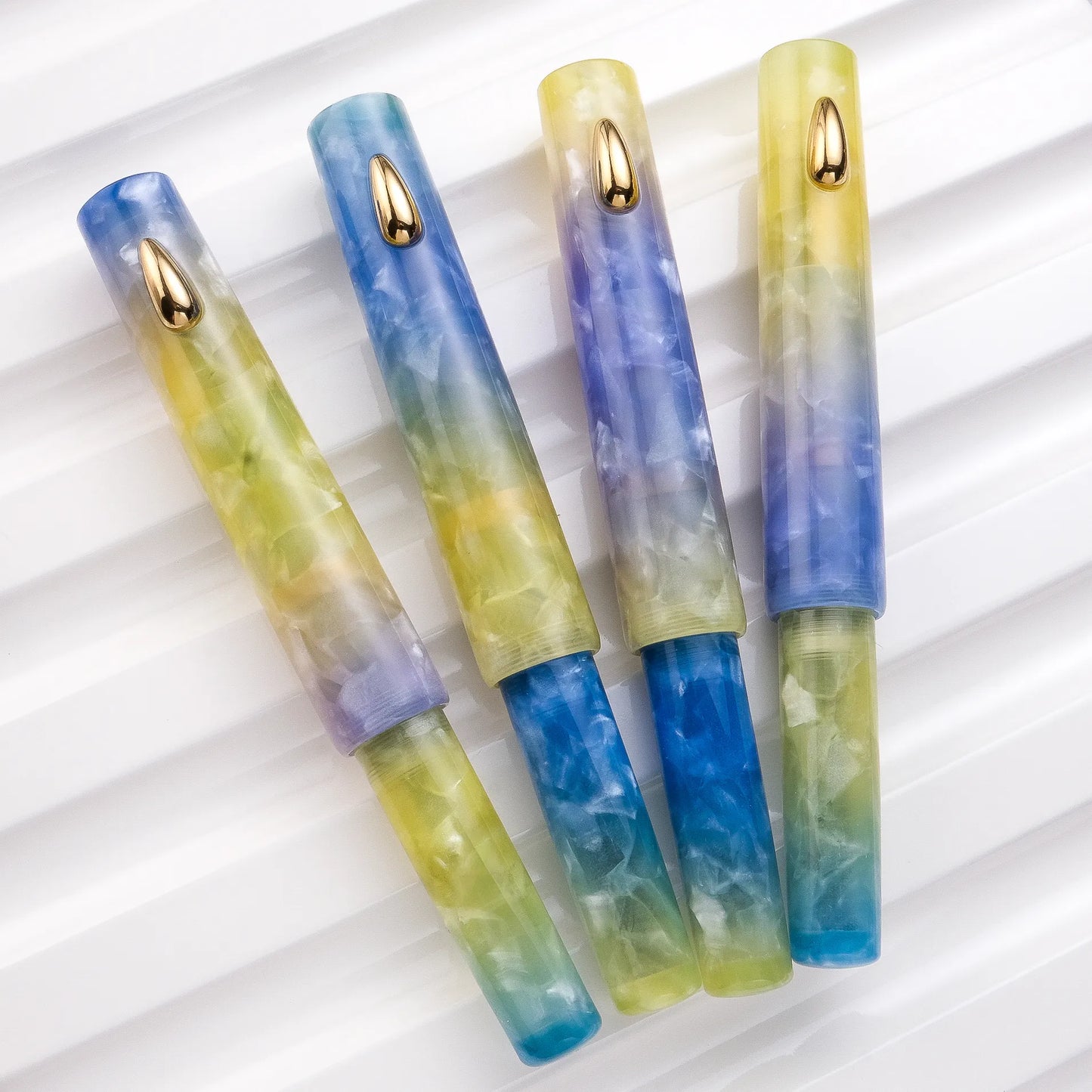 Muze x Fine Writing International Pencket 6th Anniversary Fountain Pen - Summer Breeze