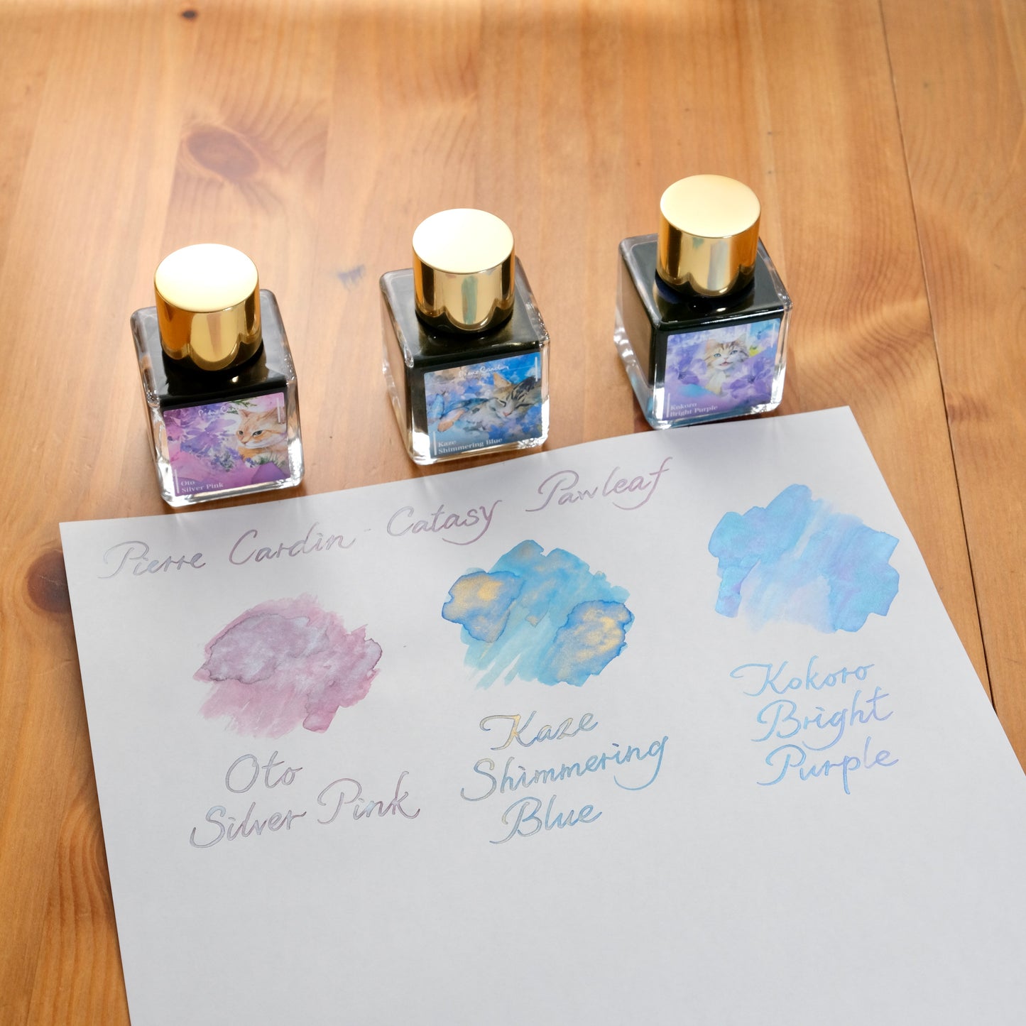 Pierre Cardin Colours of Catasy Pawleaf Ink - Kaze Shimmering Blue