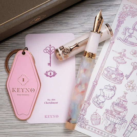 Dominant Industry Keyno Stay.tionery Fountain Pen - No. 014 Cherishment