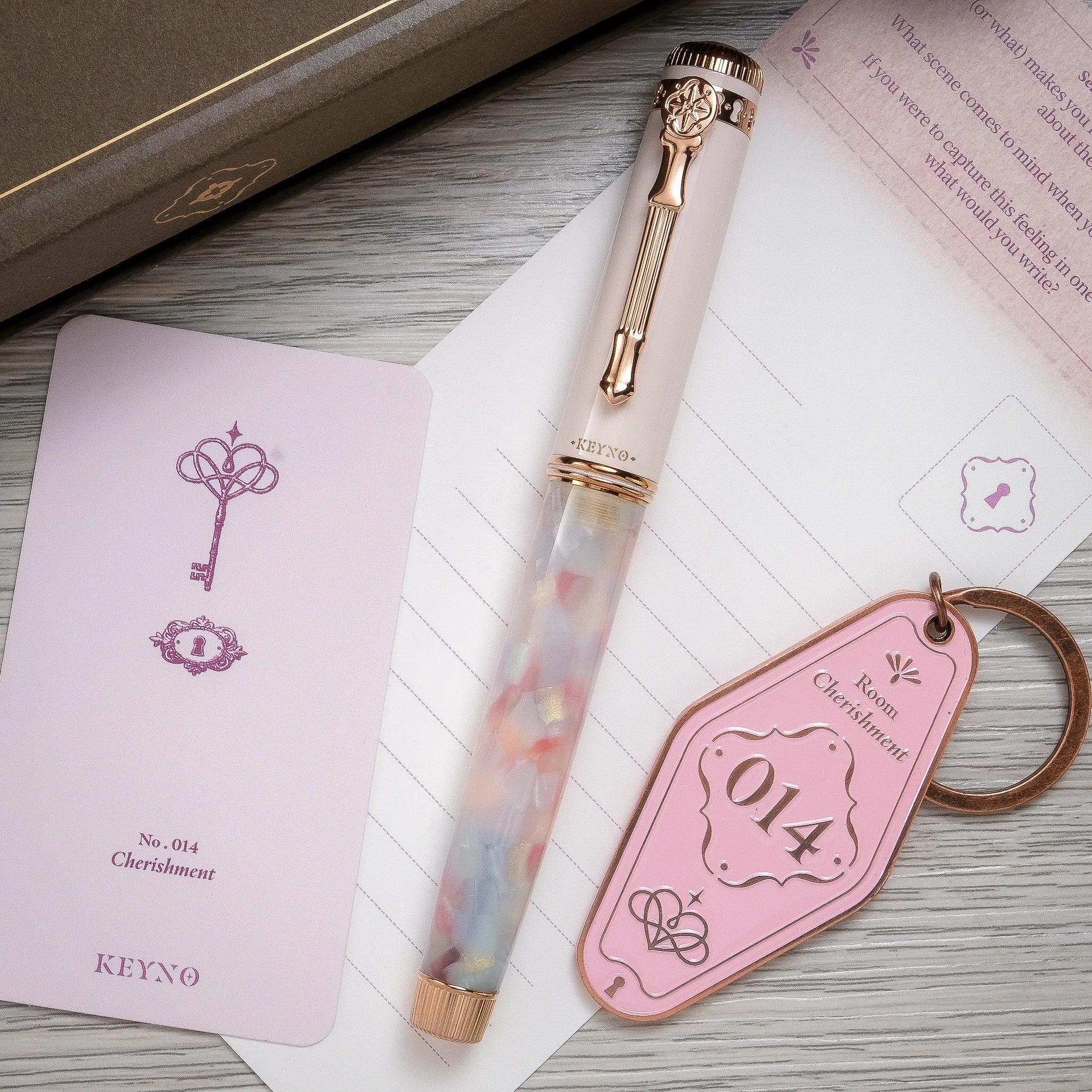Dominant Industry Keyno Stay.tionery Fountain Pen - No. 014