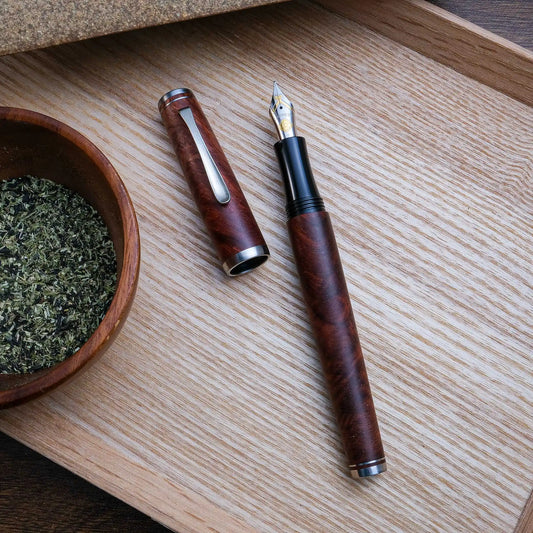 Cypress Urban Recluse Fountain Pen - Wood Series - Rosewood
