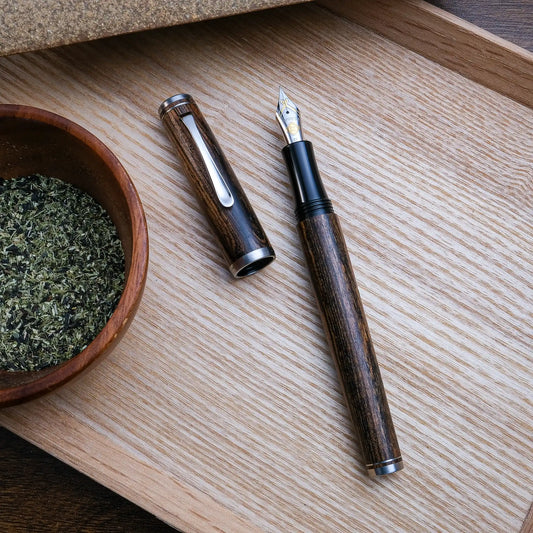Cypress Urban Recluse Fountain Pen - Wood Series - Bocote