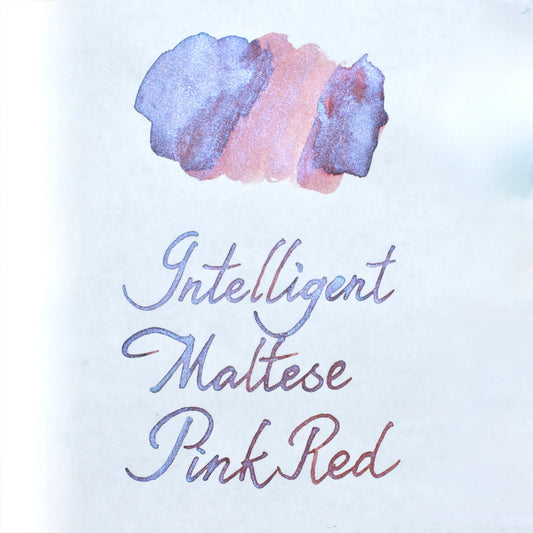 Pierre Cardin Colours of Dogasy Ink - Intelligent Maltese Pink Red