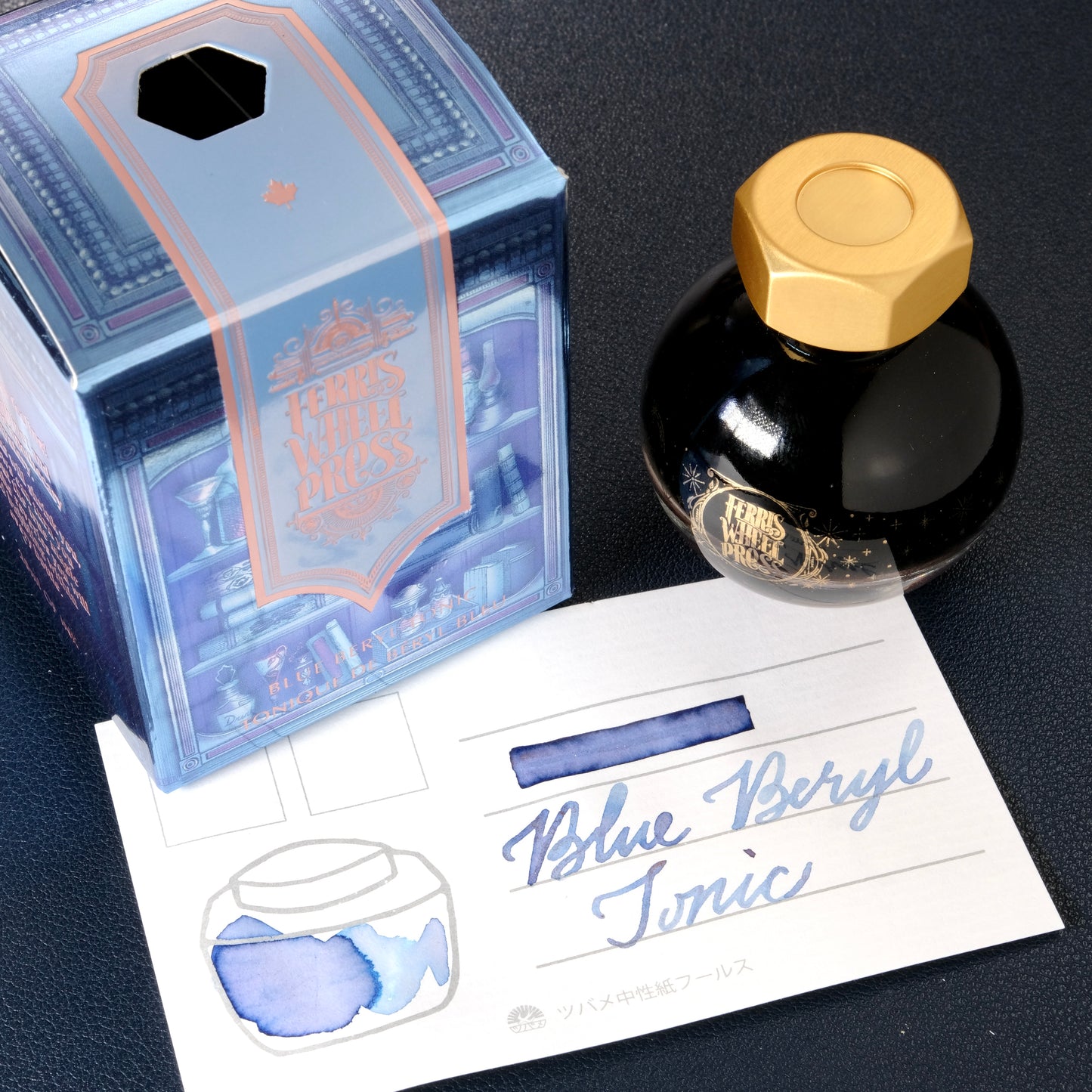 Ferris Wheel Press Ferritale Ink - Blue Beryl Tonic