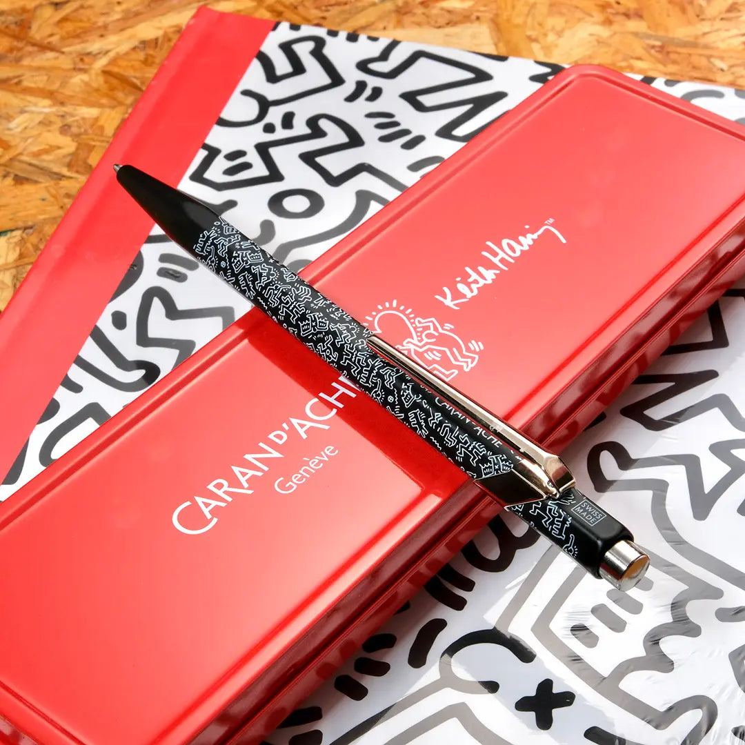 Caran d'Ache + Keith Haring 849 Ballpoint Pen - Black (Special Edition)