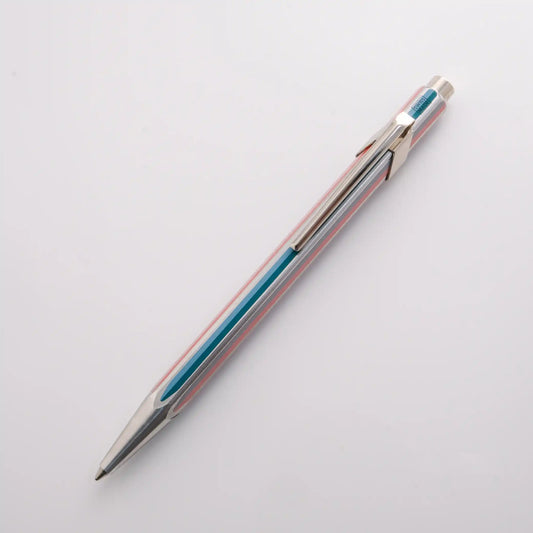 Caran d'Ache + Paul Smith 5th Edition 849 Ballpoint Pen - Gray Silver
