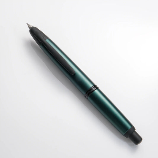 Pilot Capless Digital Tech Fountain Pen - Matte Deep Green