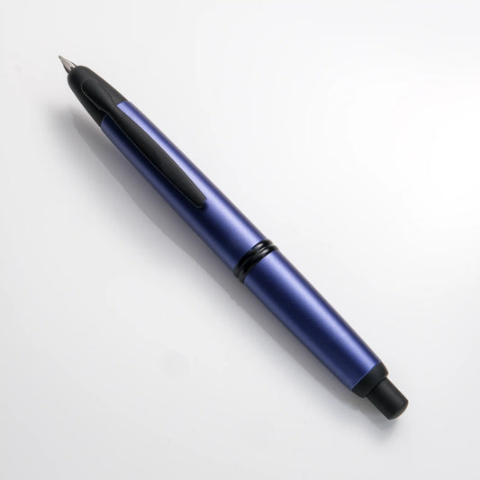 Pilot Capless Digital Tech Fountain Pen - Matte Ash Blue